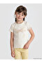 Lcw Kids Ecru Crew Neck Printed Girls' 2-Piece T-Shirt - 2