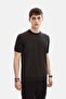 Dark Brown Men's Regular Fit Knitwear T-Shirt B35S40029 - 4