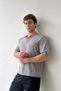 Polo Neck Knitwear T-Shirt
