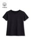 Boys and Girls Ripped Detailed Plain Short Sleeve Summer T-Shirt - 2