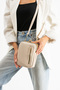 Modern Design Women's Shoulder and Crossbody Bag with Locking Detail - 2