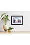 Alayra Your Name Anime Poster Framed Painting with Black Frame (12inches x 9inches) | | Ready - 4