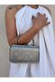 Women's Wavy Platinum Evening Dress Bag Portfolio Bag - 5