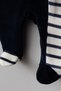Cute Giraffe Patterned Cotton Baby Velvet Jumpsuit in Pocket - 2