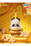Panda Roll Happy Weekend Series, kawaii panda plush pendant (1 piece) - 4