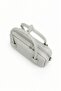Contrast Stitching Detailed Baguette Bag Green - 3