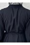 Laçin Hakim Collar Long Strawberry Tunic-As5963 Black - 6