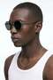 Zulken Silver Green Men's Sunglasses - 2