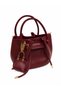 Burgundy Gold Detailed Mini Women's Hand and Shoulder Bag |   Stylish for Daily and Office Use - 2