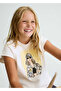 Girl's Printed T-Shirt 6010