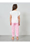 Girls Graphic Print T-Shirt and Pyjama Set - 5