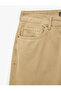 Cotton Regular Waist Baggy Jean Trousers with Plenty of Pockets - 5