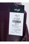 Purple Foil Print Kimono Sleeves Jalabiya - 7