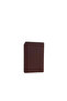 Burgundy Leather Unisex Card Holder - 3