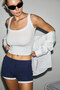 Videta Women's Soft and Flexible Fabric Organic Cotton Hollow Collar White Undershirt - 2