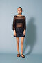 Ajurlu Knitted Blouse Brown - 3