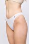 Women's White Brazilian Panties - 2