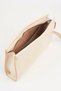 Women's Petunya Cream Lined Faux Leather Wrist Strap Portfolio Handbag and Clutch Bag - 6