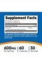 Alpha GPC 600mg, 120 Vegetarian Capsules - Non-GMO and Gluten Free, 300mg Per Capsule - 2