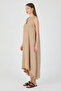 Relaxed Modal V-Neck Long Dress # 00744 - 7