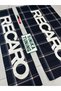 Black Recaro Torpedo and Back Towel Set 2 Pieces (Torpedo 35X135, Back Towel 70 X 135) (Keychain Gift) - 2