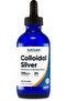Colloidal Silver 4oz 30PPM - Cobalt Blue Glass Bottles, Bio-Active Colloidal Silver