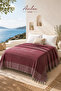Double Woven Throw Blanket 200X250 cm Cotton Lightweight Premium Sofa Throw Tv Blanket Summer Bedspread