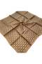Tivil Silk Scarf 11524 - 03 Honey Foam Chain Pattern