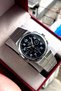 Original 2 Year Warranty Men's Wristwatch Steel Band 3 Atm Water Resistant - 2