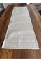 مفرش طاولة من ADA CRAFT، ديكور منزلي حديث، مقاوم للبقع، مقاس 40*130 سم