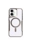 Apple iPhone 16 Plus Compatible Case Boyi Magsafe Silicone Cover - Titan Gray - 4