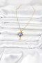 316L Steel Chain Gold Color Owl Model Women's Necklace - 2