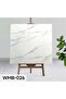 Adhesive White Marble Patterned Sticker 30X30 cm - 5