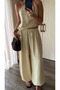 Butter Yellow Asymmetrical Balloon Pants Set - 30450 - 3
