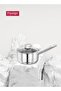 Stainless Steel 12Pc Cookware Set with Tri Ply SAS Bottom | Induction Bottom Pots and Pans Set | Cooking Combo Set Model- PR80981 - 4