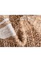 Jute Pure Wool And Cotton Beige Round Carpet Ultra Soft Area Carpets For Bed Room Living Room And Dining Room Anti-Slip Floor Carpets Easy To Clean Made In Turkey 120X120Cm - 7