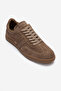 Men's Flat Sole Lace-Up Sports Shoes Real Suede Leather Fr 264103 Toprak - 2