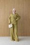 Premium Drafted Tencel Fabric Suit with Gold Brocade Detail