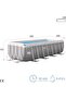 4 2 m x 1.22 m Prism Frame Rectangular Pool Set, Multicolour-26790 - 4
