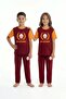 Original Licensed Children's Crew Neck Short Sleeve Pajama Set 100% Cotton - 2