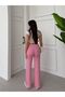 Women's Cotton Casual Wide-Leg Pants - 2