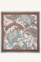 Women's Floral Cotton Mint Green Scarf H4290Ax26Sm - 5