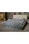 غطاء سرير مزدوج 200x220 - أزرق - 2