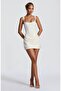 Bodysuit Form Mini Elbise – BEYAZ