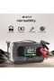 PatrolPack-Ultra 3000A Jump Starter Power Bank with 150PSI Air Compressor, 16000mAh Battery, PD 65W Fast Charging, 7.5" LED Display, TMPS Auto Stop Tyre Inflator & Emergency Flashlight for 12V - 2