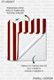 Striped Fish Themed Marine Beach Towel - Red and White Nautical Quick-Dry Microfiber Towel - 8