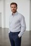 Interview Artos 100% Cotton Textured Light Blue Shirt