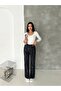 Women's Modal Fabric Tie-Dye Patterned Wide-Leg Comfortable Fit Pants with Elastic Waist - 6
