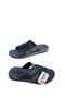 Dark Blue Cross-Strap Soft Men's Daily Pool Beach Orthopedic Slippers - 3