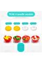 Playdough Set, With Spaghetti Machine, Kitchen dough, Plastic, Multicolor - 3